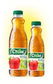 Стом Яблоко  натуральный сок 1л 1/6
