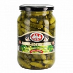 Мини-корнишоны Скатерть-Самобранка 370 гр. Индия