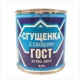 Сгущенка с сахаром 8.5% 500 гр 1/12