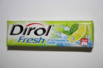 Дирол со вкусом лайм, ментол 1/30