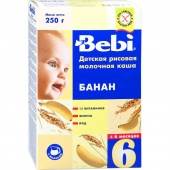 Каша Беби -250гр. молоч. бан. //яблоко с 6 мес 1/18