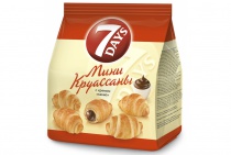 7 Dais мини круассаны кр. какао  265 гр 1/10
