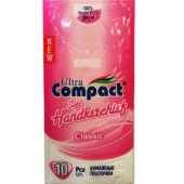 Платочки носовые Ultra Compact 10 шт 1/30
