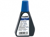 Штемпельная краска синяя 