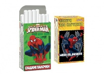 Человек - Паук, сладкие палочки 18гр 1/30 шт