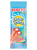 BEBETO Жевательный мармелад Wacky sticks 75гр 1\12шт