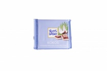 Шоколад  Ritter Sport кокос  и клубничный 100гр. 1/12