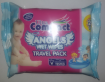 Влажные салфетки Angels Compact 20шт. 1/12