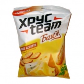 Сухарики ХрусТим "Багет" ассорти 90гр. 1/24