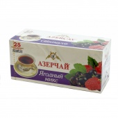 Чай Азерчай  "Ягодный микс". 25 п. 1/24