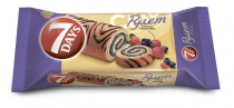 7 Dais Рулет биск. с нач. лесн. ягода  300 гр. 1/10