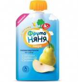 Пюре "Фруто Няня" Груша. 90 гр