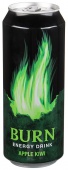 Энергетический  напиток Burn. яблоко киви жб. 0,449. 1/12
