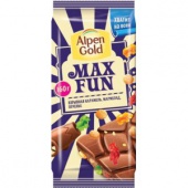 Альпен Гольд MAX FAN  карамель печенье мармелад150гр. 1/15