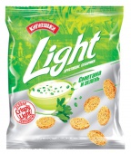 Сух. ЛАЙТ кириешки смет.зелень 33гр. 1/50