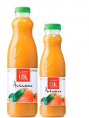 Стом Апельсин  натуральный сок 1л 1/6