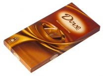 DOVE  Молочный шоколад  90г 1/16