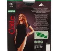 Колготки конте prestige 20 ден Grafit 5-XL