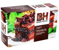 Торт бисквитный Baker House Трюфель 350 гр 1/8