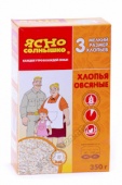 Хлопья овсяные "Ясное Солнышко" 350гр. №3 1/9шт