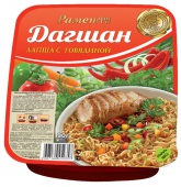 Лапша БП "Дагшан" "Кухня без границ" с гов. 90гр 1/24шт (термолоток) 