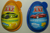 Яйцо XXL с игрушкой 10гр 1/8
