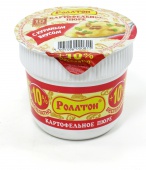 Роллтон пюре с мясом 40гр. в стак.1/24шт