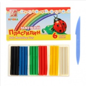 Пластилин Юный школьник  6 цветов