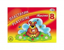 Пластилин 8 цветов "proff. феечки" 160г .