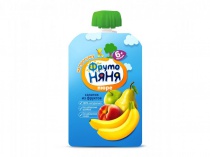 Пюре "Фруто Няня"Салатик из фруктов"  90 гр 1/12 