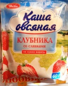  Каша овсяная Увелка 5 пак/40гр 200г клубника