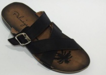 Шлепки коженные PALMIYE