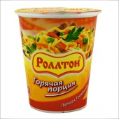Роллтон лапша горячая порция говядина 70гр. 1/24