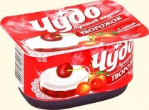 Чудо творожок "Вишня" 4.% 100гр 1/16