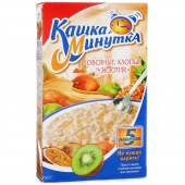 Кашка Минутка Овсяные хлопья "Экзотик" 185 гр 