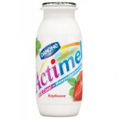 Актимель 100гр. Клубника 1/6