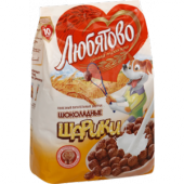 Шоколадные шарики Любятово в пак.  200г.