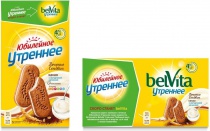 BelVita Утреннее какао с йогуртовой начинкой 253 гр 1/20 