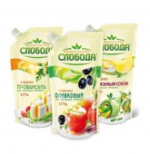 Майонез "Слобода" 200мл 1/25