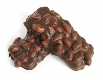 Печенье в шок.  глазурью изюм/арахис 1,5 кг (Грань) 1/2,5