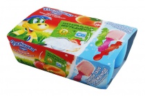 Йогурт Растишка  270гр.1/ 8  Клубника - абрикос 