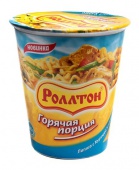 Роллтон лапша горячая порция Курица Карри 70гр. 1/24