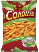 Соломка со сметаной и зеленью" Русская картошка" 45г 1/16