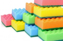 Губка д\мытья посуды 6 шт