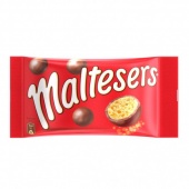 Maltesers шоколад шарики 37гр. 1/25