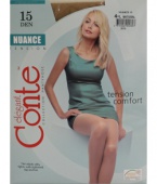 Колготки конте  nuanse 15 дэн natural 4L