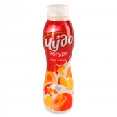 Йогурт пит/ "Чудо" Персик Абр 2 .4% 260гр. 1/15