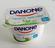 Данон творог 170гр. мягкий натуральный