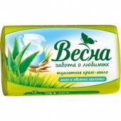 Мыло Весна. альпийская свежесть 100г