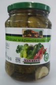 Огурцы "САН КЕРТ"  маринованные 670 гр.